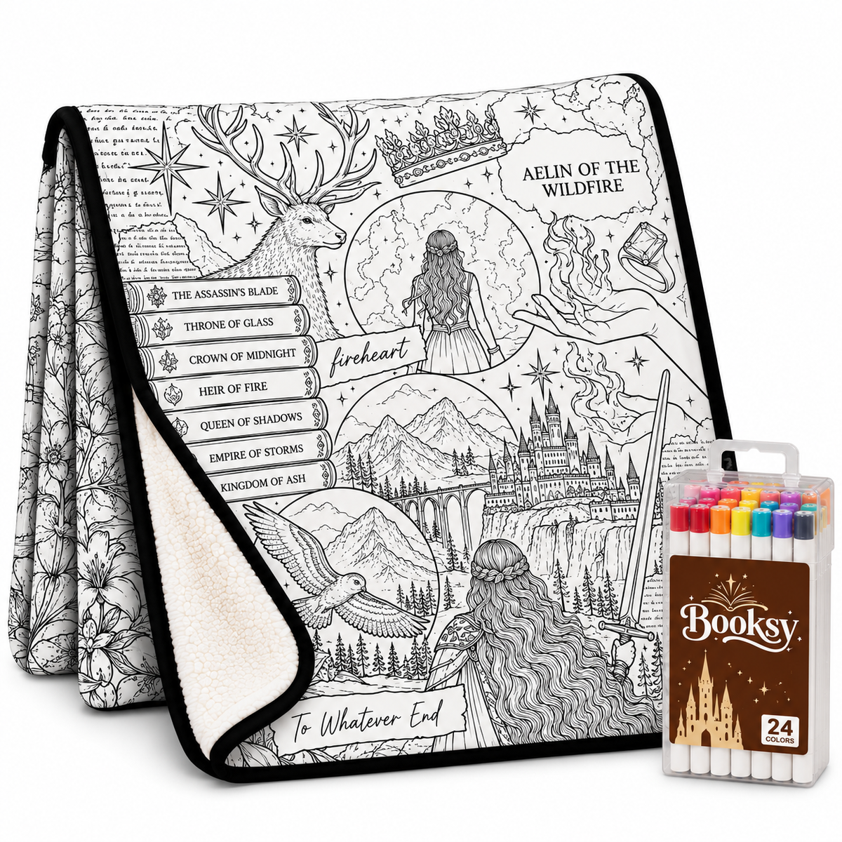 Booksy Coloring Blanket™